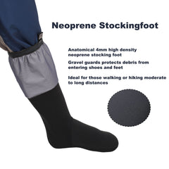 Raprance Breathable fishing waders Stockingfoot Chest Waders