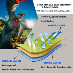 Raprance Waterproof Breathable Stocking Foot Hip Waders