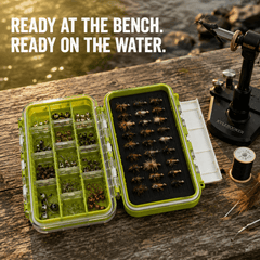 Raprance Sturdy Dual Sided Small Tackle Box Organizer