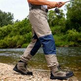 Raprance Breathable Stockingfoot Waist High Fishing Wading Pants Waders