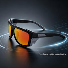Raprance Sports Polarized Sunglasses for Men: Womens Lightweight Wrap Around TR90 Frame UV Protection for Fishing Golf Driving