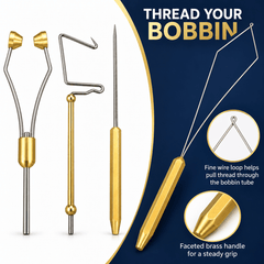 Raprance Fly Tying Tools, Fly Tying Kit with Bobbin Thread Holder, Wire Threader, Knot Whip Finisher,Bodkin