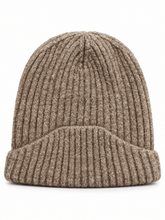 Raprance Wool Fisherman Beanies for Men Women Short Cuffed Knit Beanie