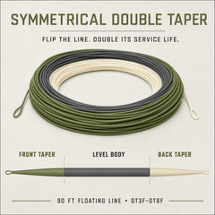 Raprance Real Troutlite DT Fly Fishing Line