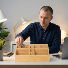 Raprance Fly Tying Tool Caddy Organizer-Essential for Fly Tying Stations & Organizer