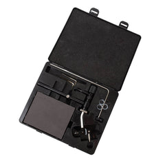 Raprance Rotary Fly Tying Vise with Steel Screws and Portable Travel Case - Well Made and Easy to Use Fly Tying Vise - A Rotary Fly Tying Tool with Pedestal Base, Steel Screw and a Case for Travelers