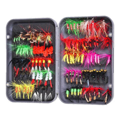 Discover the Art of Fly Fishing with Raprance Handcrafted Lures 100pcs Flies kIT