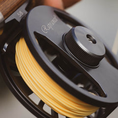 Raprance Fly Fishing Reel - CNC Aluminum Alloy, Ultra-Light, Instant Spool Change Side Button, for Freshwater/Saltwater (Matte Gunmetal Gray)