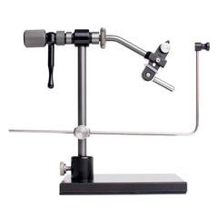 Raprance Rotary Fly Tying Vise with Steel Screws and Portable Travel Case - Well Made and Easy to Use Fly Tying Vise - A Rotary Fly Tying Tool with Pedestal Base, Steel Screw and a Case for Travelers