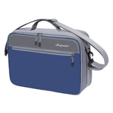 Raprance Fishing Reel Bag,Mesh Pocket Adjustable Leaf for Protection and Fixation, Excellent for All Type Fishing Reels, Blue