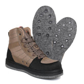 Raprance Cleated Sole Wading Boots for Men,Anti-Slip Sole Comfortable Durable Material Good for Fishing or Hunting