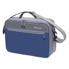 Raprance Fishing Reel Bag,Mesh Pocket Adjustable Leaf for Protection and Fixation, Excellent for All Type Fishing Reels, Blue