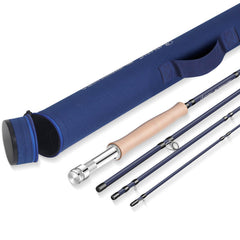 Raprance RR01 Fly Rod - 3,4,5,6,7,8 Weight Fly Fishing Rod Starter Kit with and Case