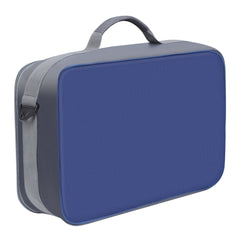 Raprance Fishing Reel Bag,Mesh Pocket Adjustable Leaf for Protection and Fixation, Excellent for All Type Fishing Reels, Blue