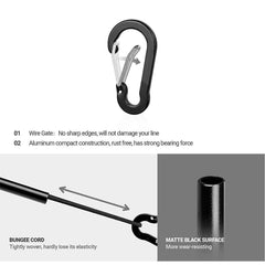 Raprance 2pcs Fishing Fly Fishing Tippet Spool Holder