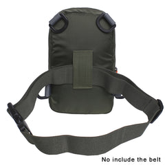 Raprance Premium Fly Fishing Chest Pack - Zippered Fly Bench, Detachable Foam Fly Patch, Adjustable Padded Straps