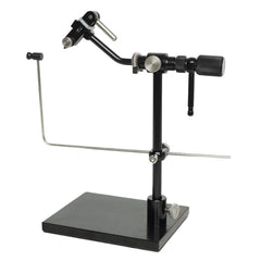 Raprance Rotary Fly Tying Vise with Steel Screws and Portable Travel Case - Well Made and Easy to Use Fly Tying Vise - A Rotary Fly Tying Tool with Pedestal Base, Steel Screw and a Case for Travelers
