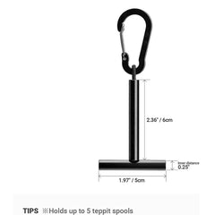 Raprance 2pcs Fishing Fly Fishing Tippet Spool Holder