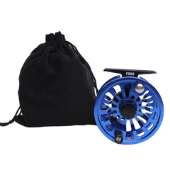 Raprance Fly Reel Fly Fishing Reel Large Arbor 2+1 BB With CNC-Machined Aluminum Alloy Body And Spool In Fly Reel