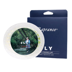 Raprance Gold Fly Line 100FT Weight Forward Floating 3 4 5 6 7 8WT Double Color 2 Welded Loops Fly Line