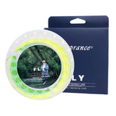 Raprance Gold Fly Line 100FT Weight Forward Floating 3 4 5 6 7 8WT Double Color 2 Welded Loops Fly Line