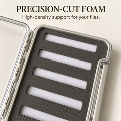 Raprance 2pack Premium Slim Clear Fly Box