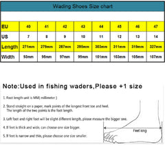 Raprance Fly Fishing Felt & Rubber Sole Wading Boots Waders Shoes