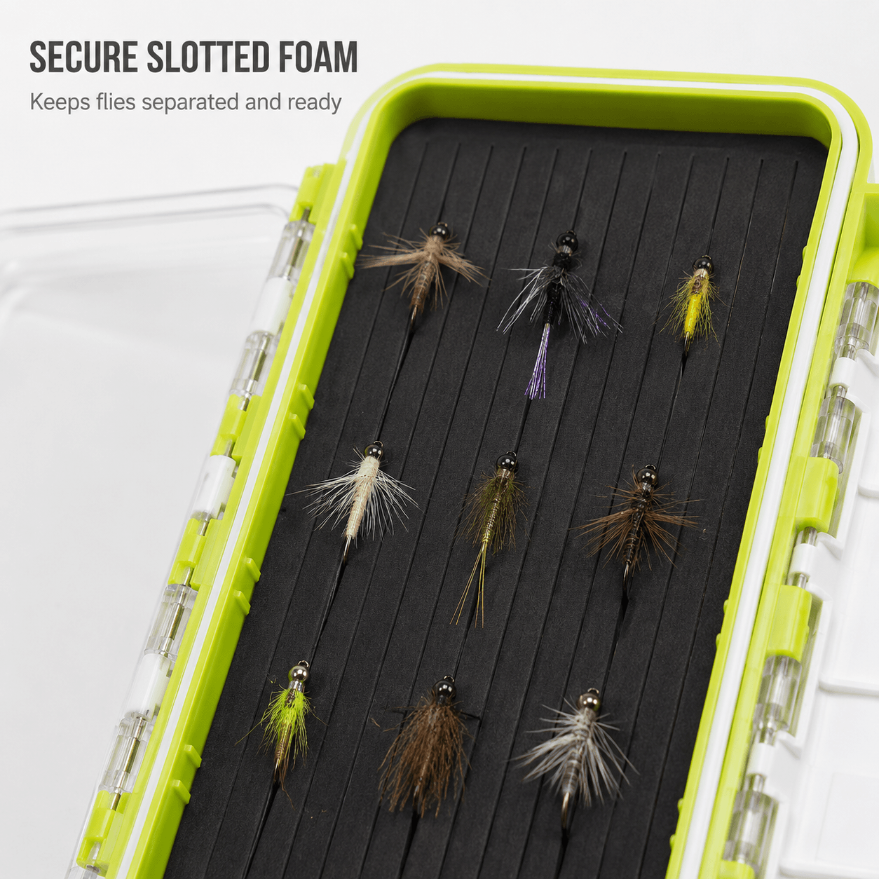 Raprance Sturdy Dual Sided Small Tackle Box Organizer