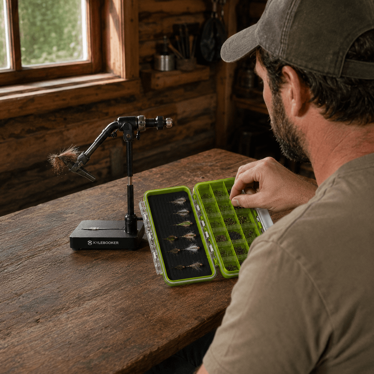 Raprance Sturdy Dual Sided Small Tackle Box Organizer