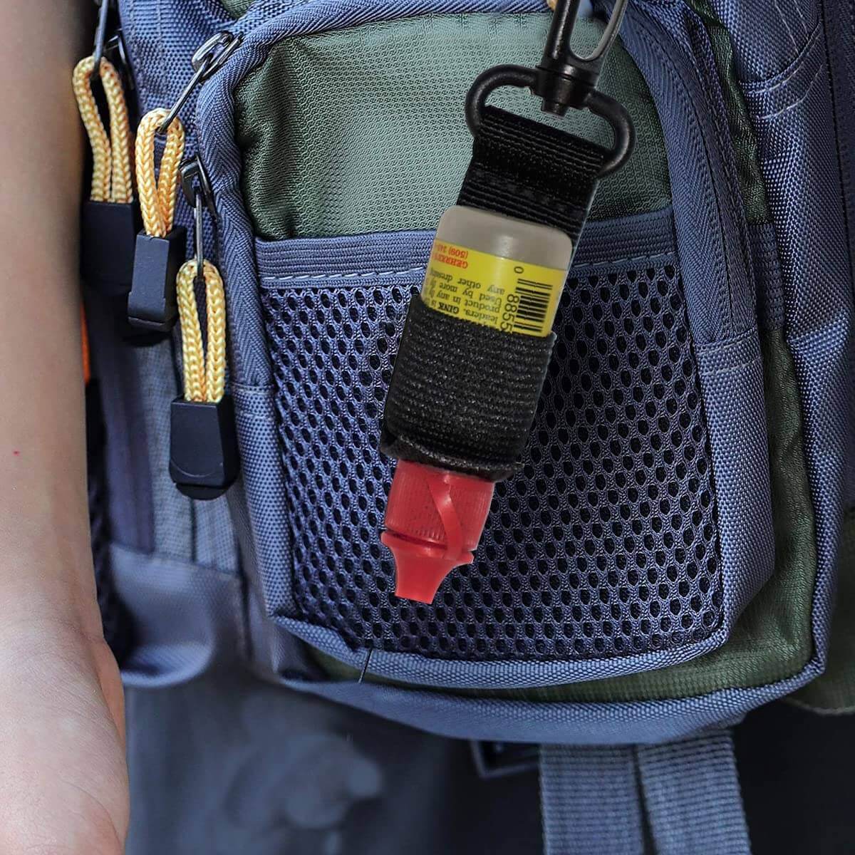 Raprance 2pack Dry Fly Fishing Floatant Caddy Holder, Floatant Bottle Holder, Attach to Fishing Vest