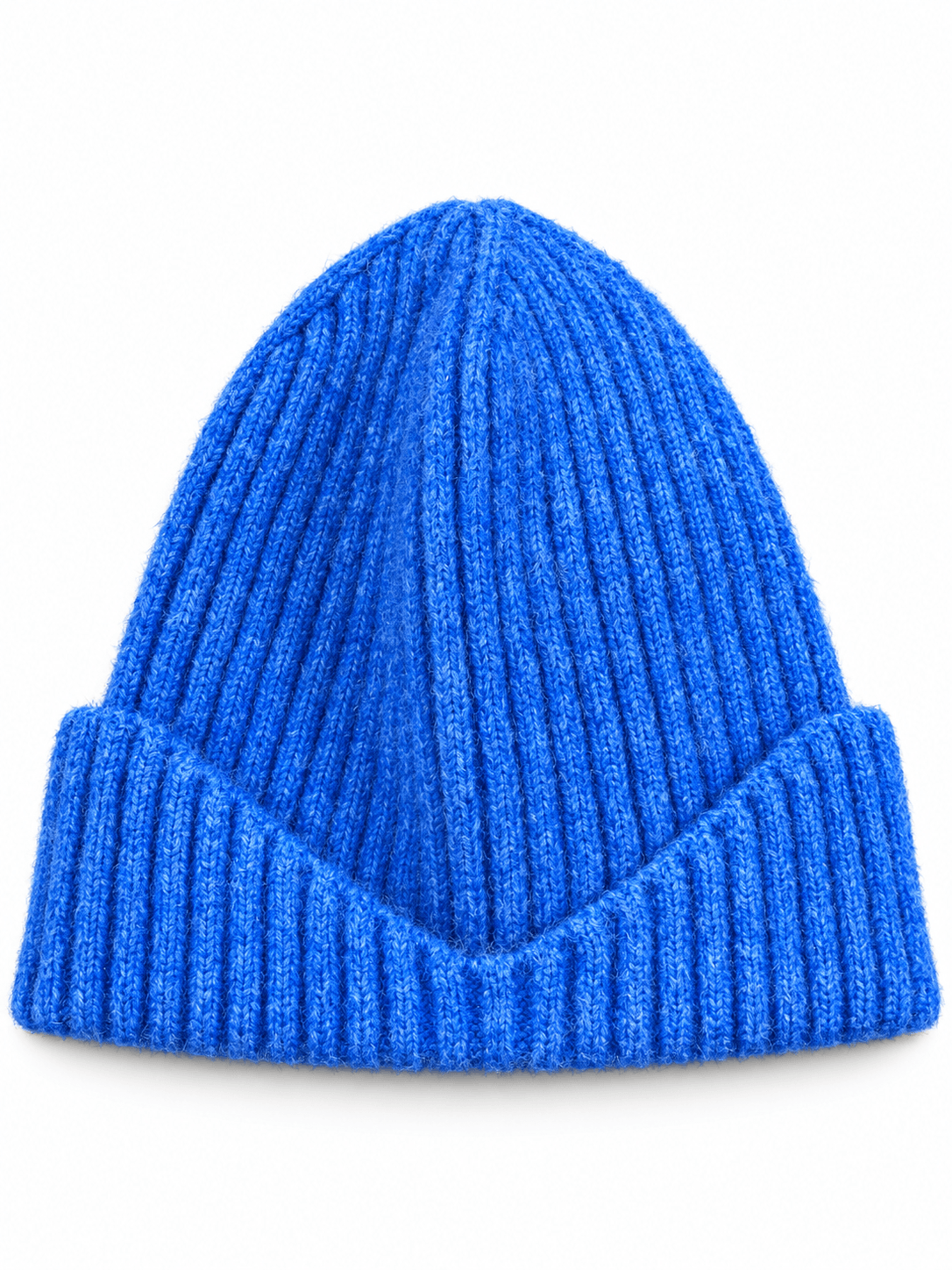 Raprance Wool Fisherman Beanies for Men Women Short Cuffed Knit Beanie