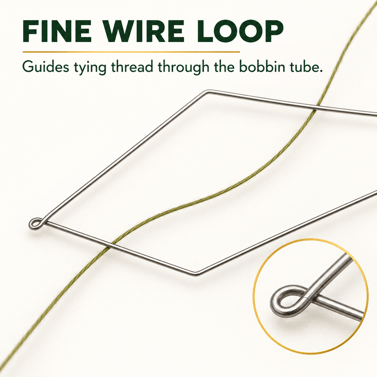 Raprance Fly Tying Tool Wire Threader TY03
