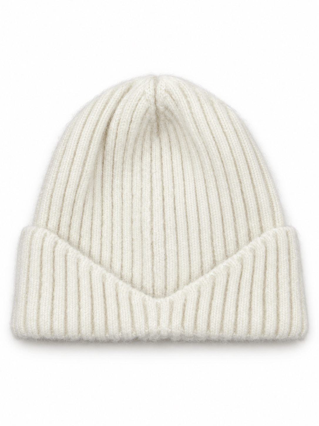 Raprance Wool Fisherman Beanies for Men Women Short Cuffed Knit Beanie