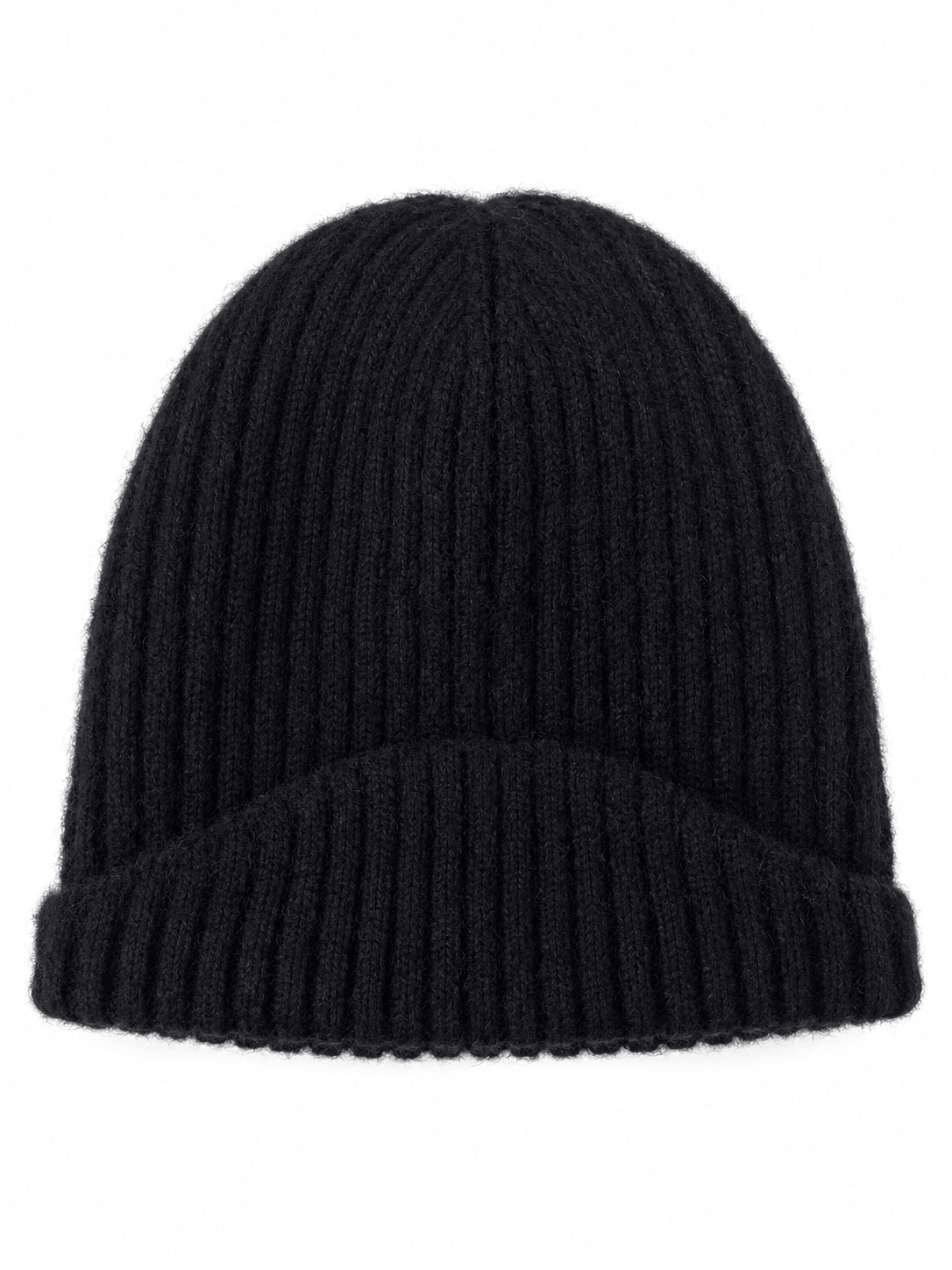 Raprance Wool Fisherman Beanies for Men Women Short Cuffed Knit Beanie