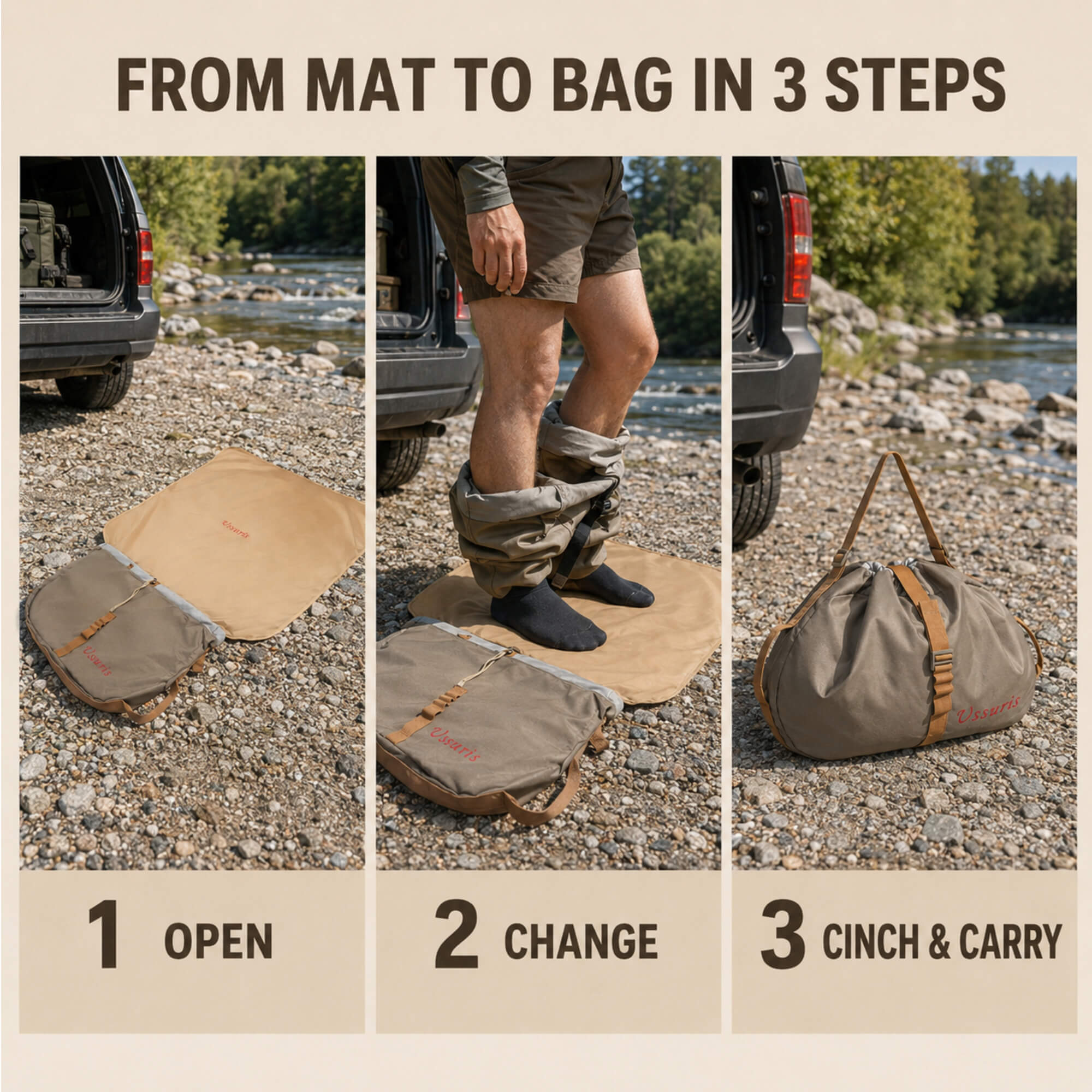 Ussuris Burrito Wader Bag