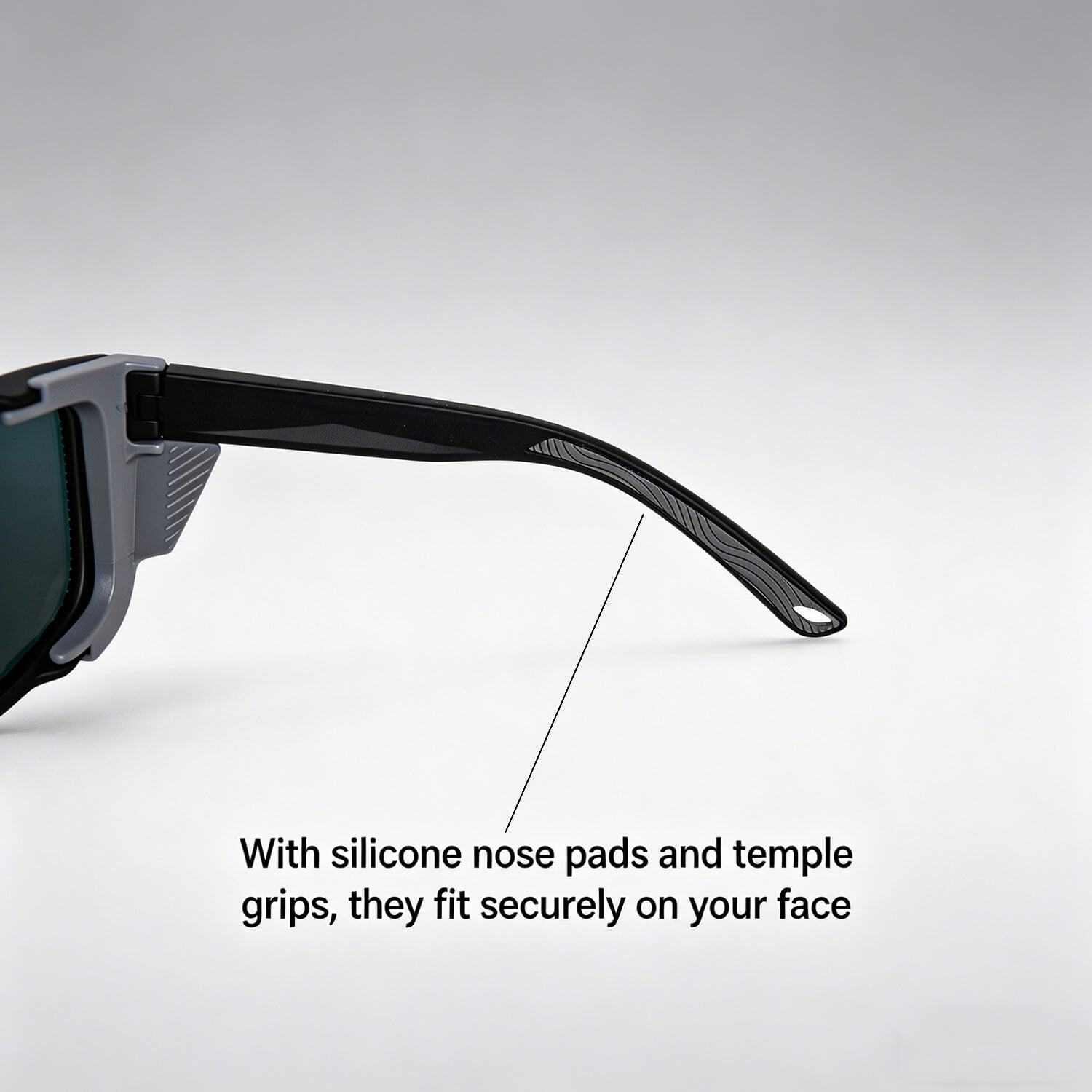 Raprance Sports Polarized Sunglasses for Men: Womens Lightweight Wrap Around TR90 Frame UV Protection for Fishing Golf Driving