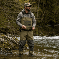 Ussuris Fishing Breathable Stockingfoot Chest Waders
