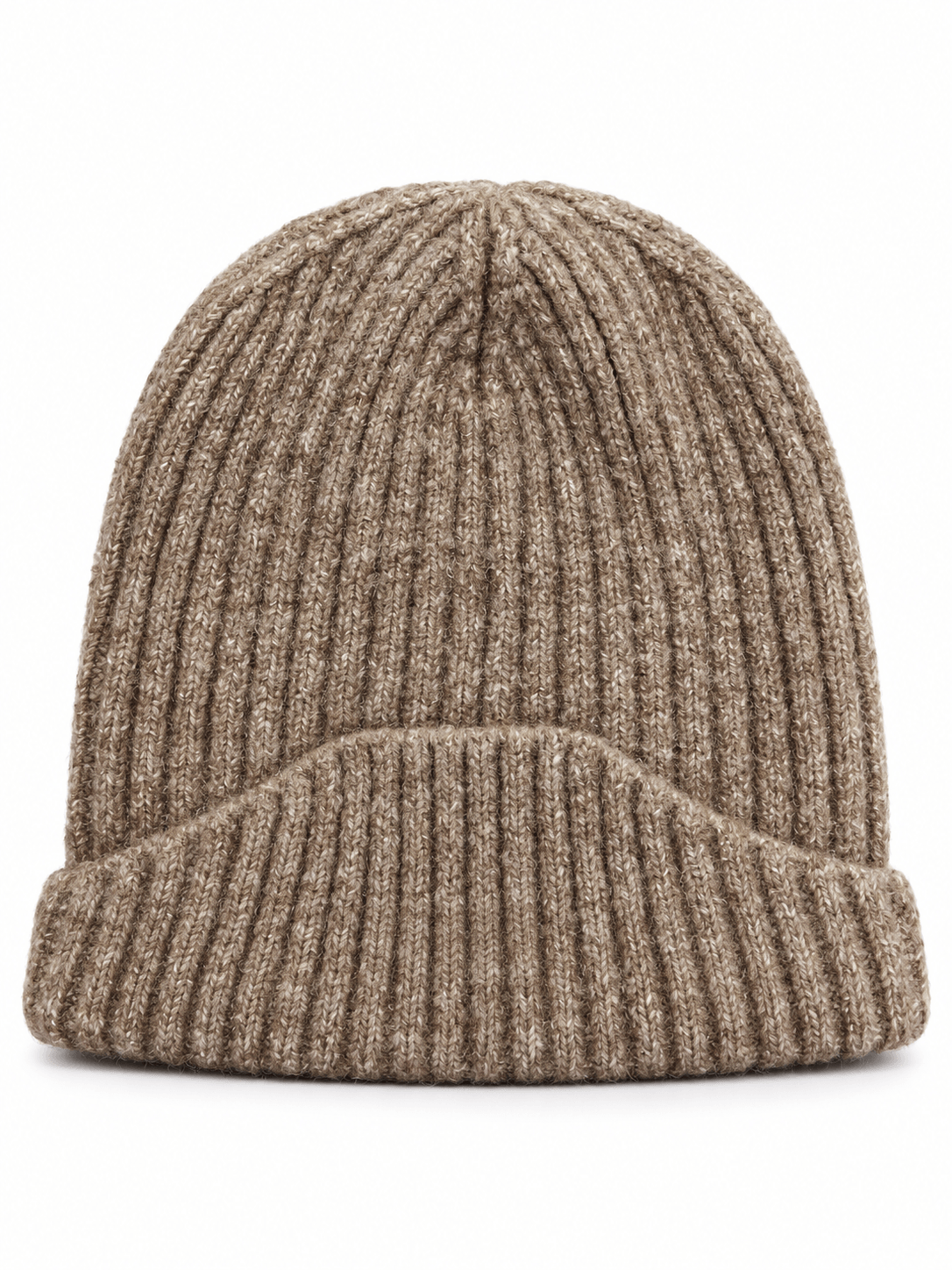 Raprance Wool Fisherman Beanies for Men Women Short Cuffed Knit Beanie