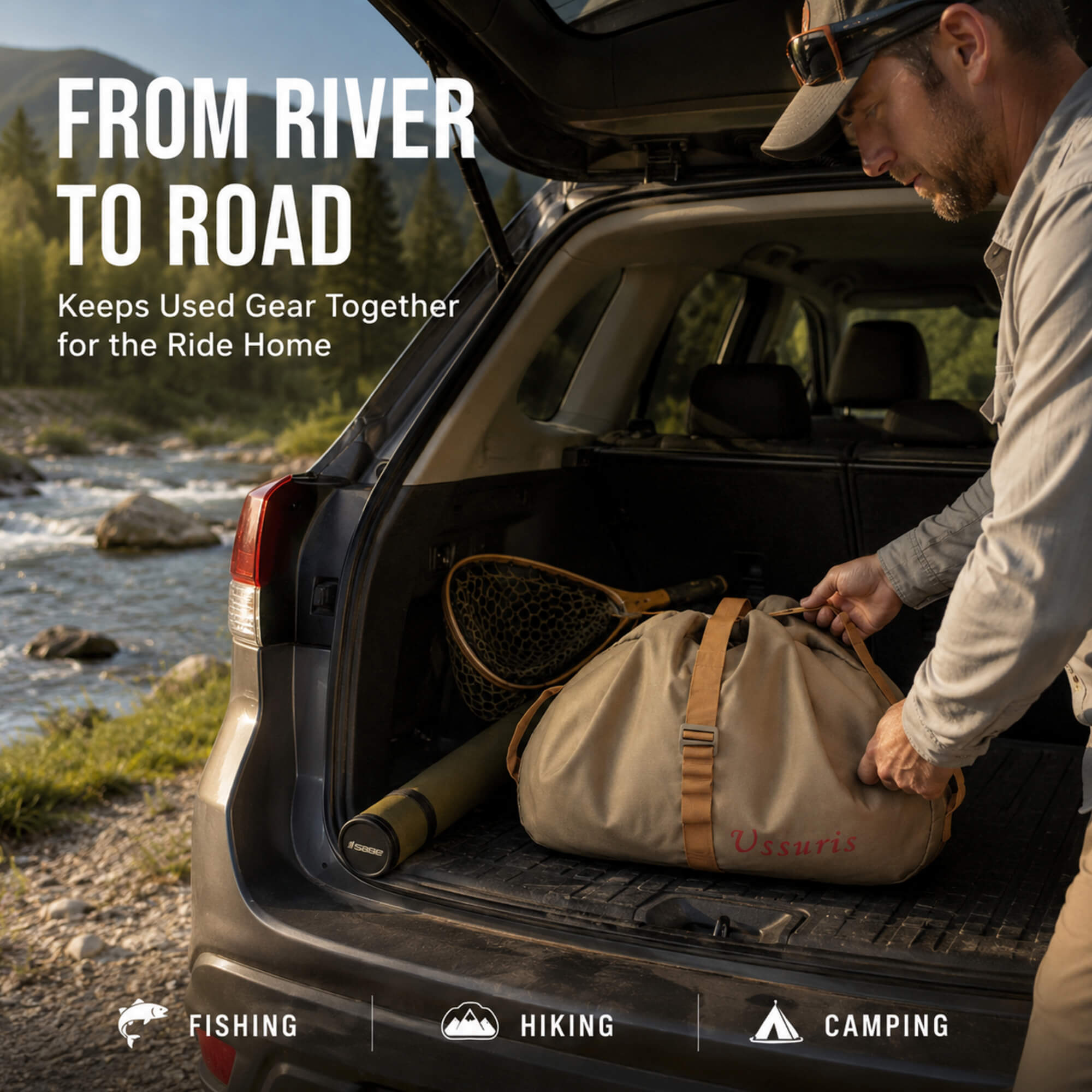 Ussuris Burrito Wader Bag