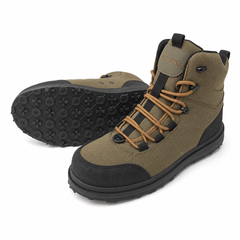 Ussuris Outdoors mens Deep Eddy Cleated Rubber Sole Wading Boots