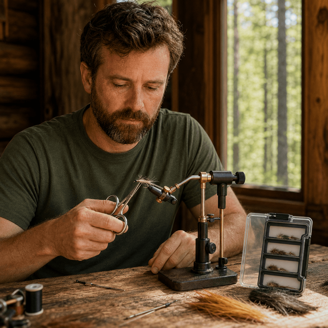Raprance Super Slim Magnetic Back Waterproof Fly Fishing Box
