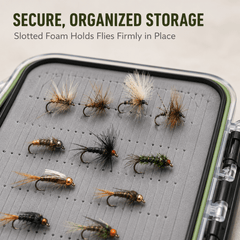 Raprance Boat Box for Streamers Waterproof Fly Box for Saltwater Flies Fly Fishing