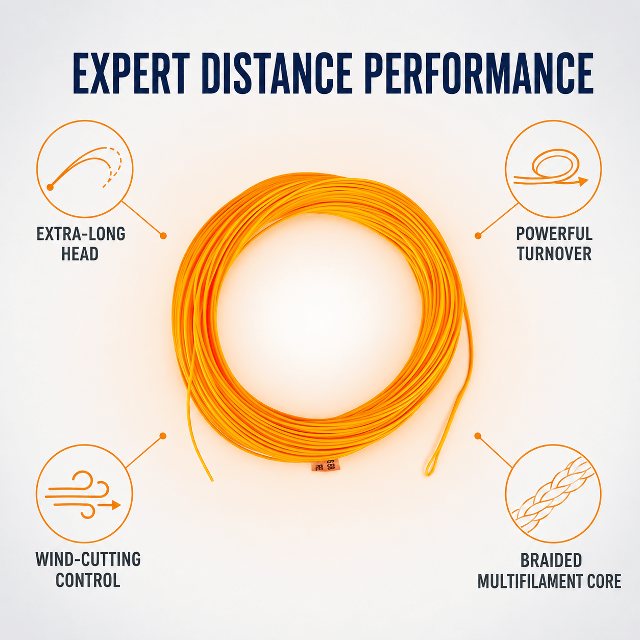 Raprance Mastery Expert Distance Fly Line