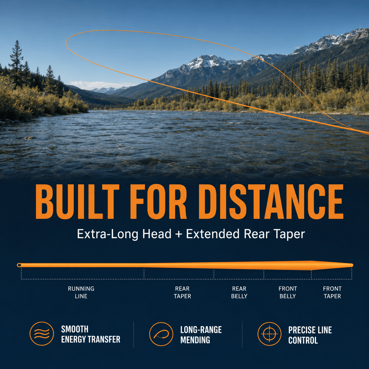 Raprance Mastery Expert Distance Fly Line