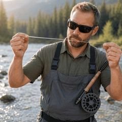 Raprance fly Fishing Leader with Pre-Tied Loop, Tapered Fly Line Leader, Nylon, Clear, 6 Pack, 7.5FT, 9FT, 12FT, 0X 1X 2X 3X 4X 5X 6X 7X