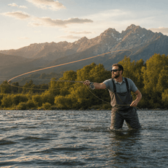 Raprance Single Hand Spey Fly Line Weight Forward Floating Fly Fishing Line with 2 Welded Loops WF3F/4F/5F/6F/7F/8F