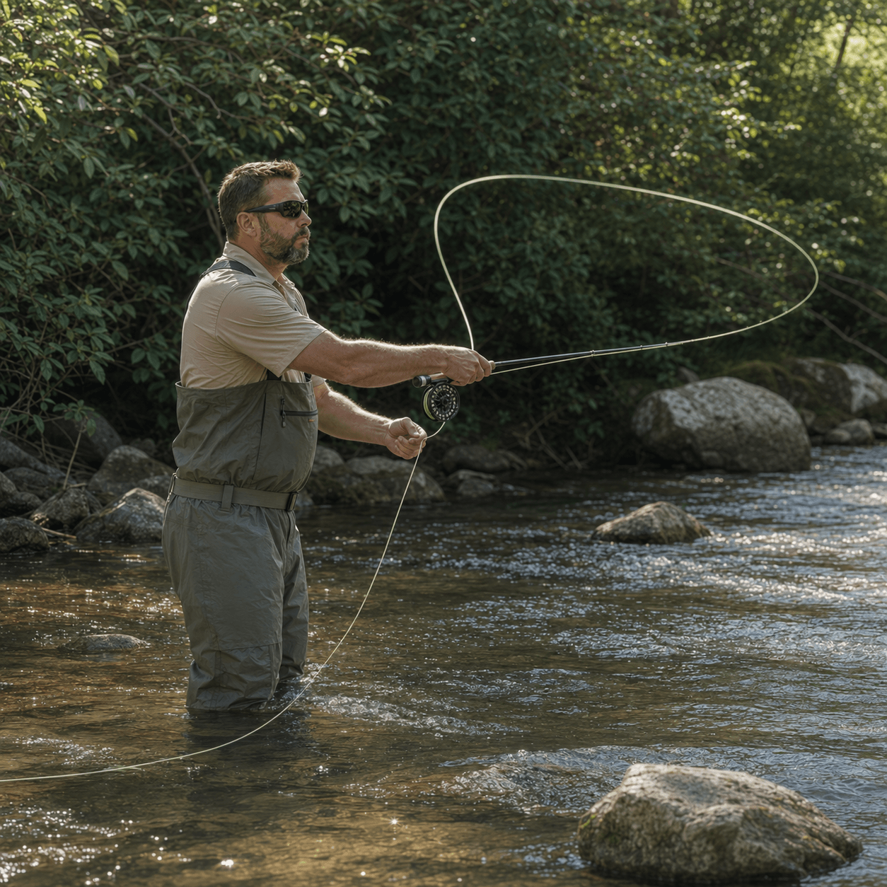 Raprance Double Taper Floating Fly Fishing Line: 2-8F, 100 ft
