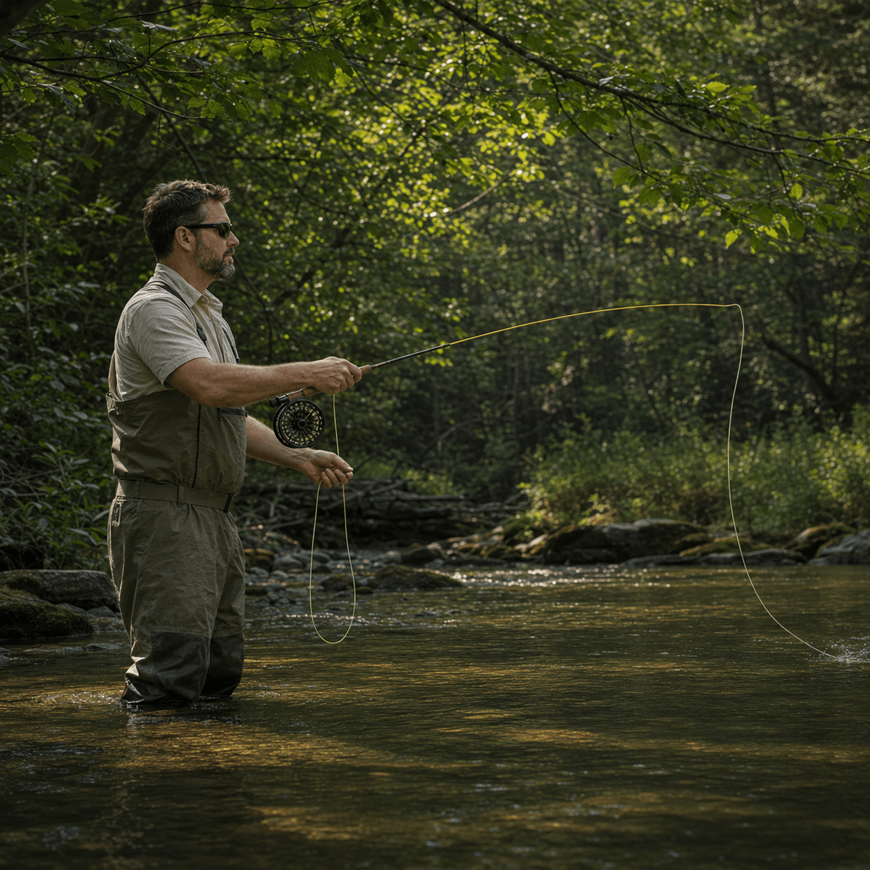 Raprance Gold Fly Line