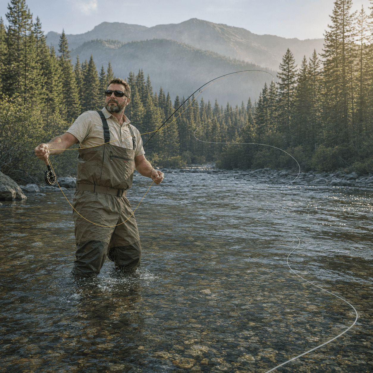 Raprance Gold Fly Line
