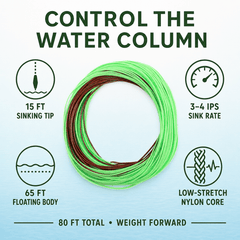 Raprance Mainstream Sinking Tip Fly Fishing Line